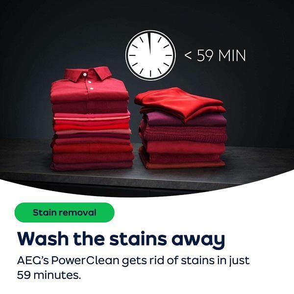 AEG_2023_PowerClean Merchand Cart - AEG ÖkoMix Technology LF8E8436BI Integrated 8kg Washing Machine