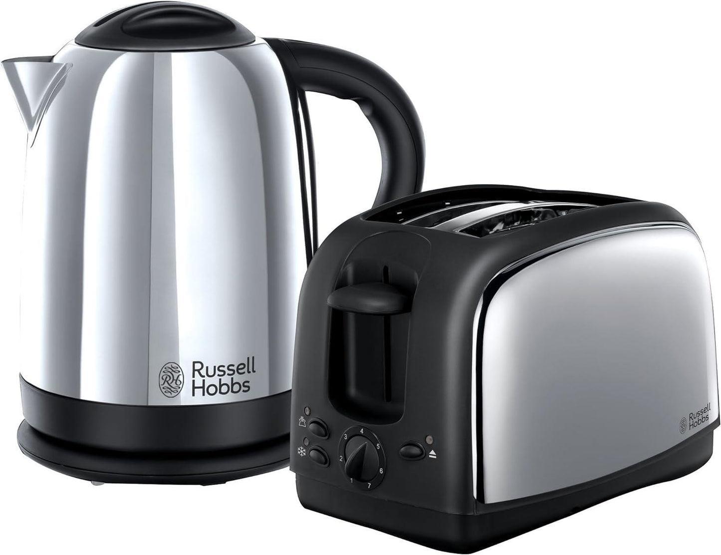 Russel Hobbs Kettle and toaster bundle Merchand Cart - Russel Hobbs Lincon Kettle and Toaster