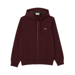Lacoste-SH9626 – BZD- Hooded Zip-Up Sweatshirt Expresso-Merch-Onstores-Merch-&-Cart