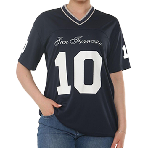 short sleeve navy tee