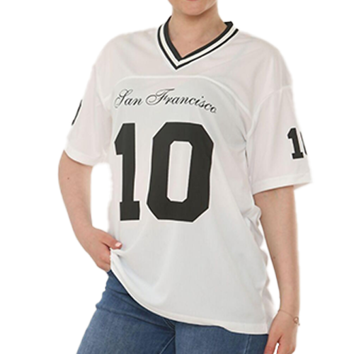 short sleeve white tee